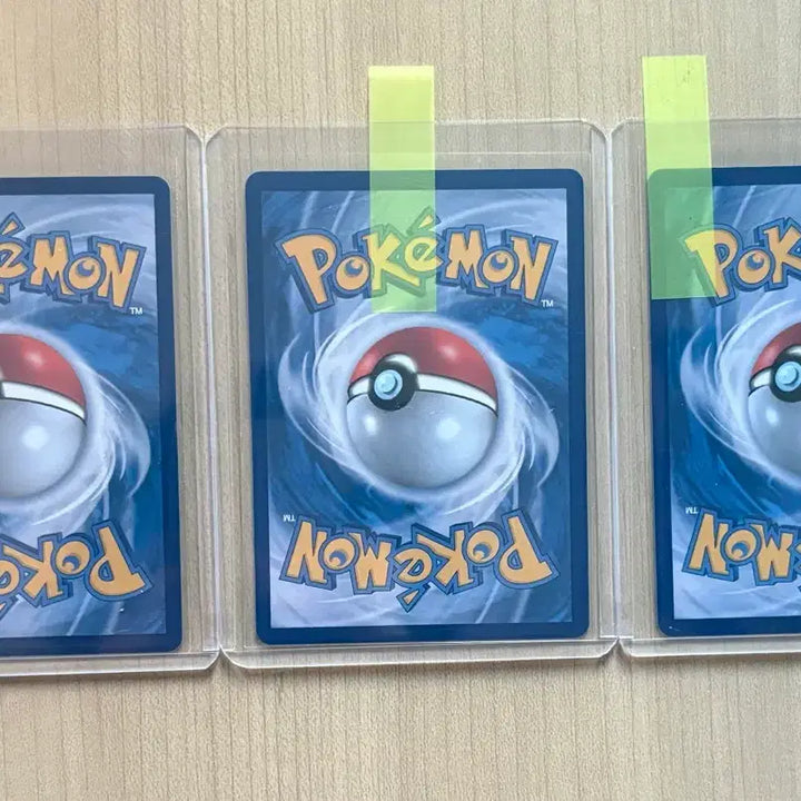 [BUNJANG] Pokemon Cards SAR Set of 3 Trading Cards / 급처 포켓몬카드 등급용 sar 세장 일괄 판매
