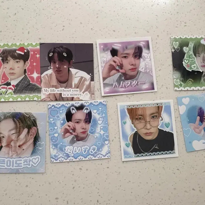 [BUNJANG] Enhypen Non-Official Stickers Bundle / 엔하이픈 탈덕 처분 -> 비공굿 스티커 팝니다.