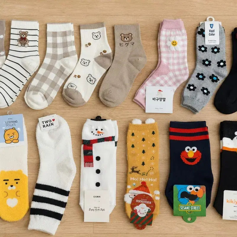 [SOLD OUT] 새상품 양말 묶음 판매