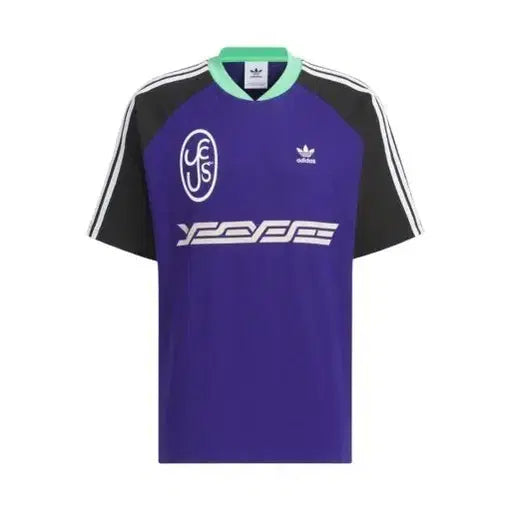 [BUNJANG] Adidas x YES ISEY BS Team T-Shirt Legacy Indigo / 아디다스 x 예스아이씨 BS 팀 티셔츠 레거시 인디고