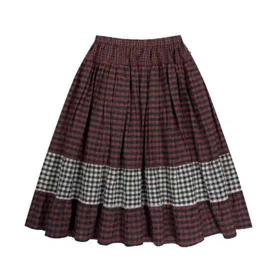 [BUNJANG] KOSEIO Mori Check Skirt Pink / 코이세이오 모리 체크 스커트 핑크 팔아요