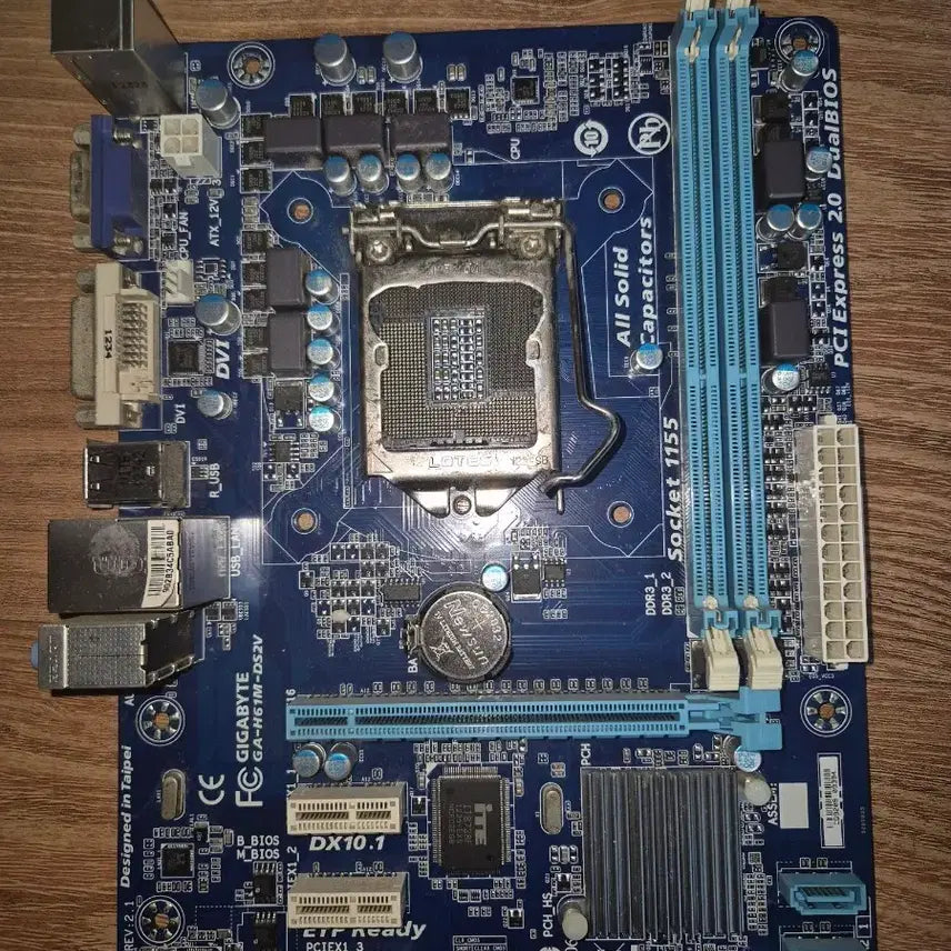 [BUNJANG] Gigabyte GA-H61M-DS2V Motherboard / 기가바이트 GA-H61M-DS2V 메인보드