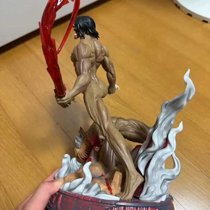 [BUNJANG] Attack on Titan Colossal Titan &amp; Attack Titan Figure / 진격의 거인 피규어