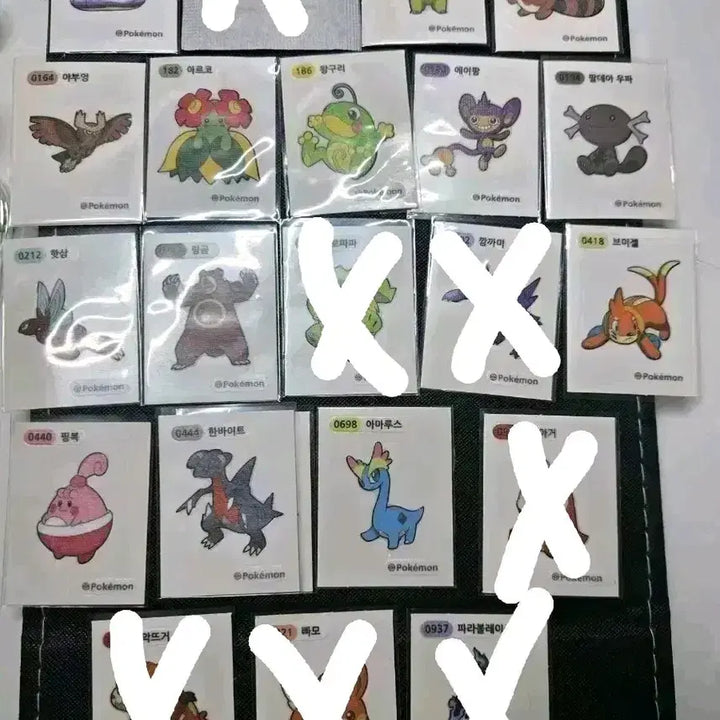[BUNJANG] Pokemon Stickers / 포켓몬 띠부씰 팝니다