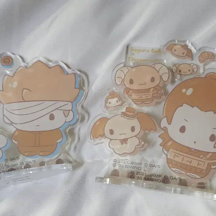 [BUNJANG] Jujutsu Kaisen 0 x Sanrio Collaboration Acrylic Stand Set (Geto Suguru &amp; Gojo Satoru) / 주술회전 주술회전0 극장판 산리오 게토 고죠 아크릴스탠드 미개봉