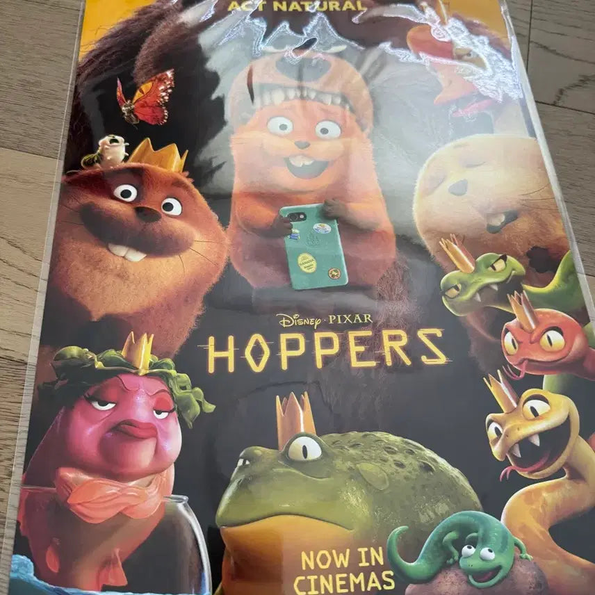 [BUNJANG] Hoopers 5-Piece Set (3 Posters + Stickers + Pouch) / 호퍼스 5종 (포스터 3종 + 스티커 + 파우치)