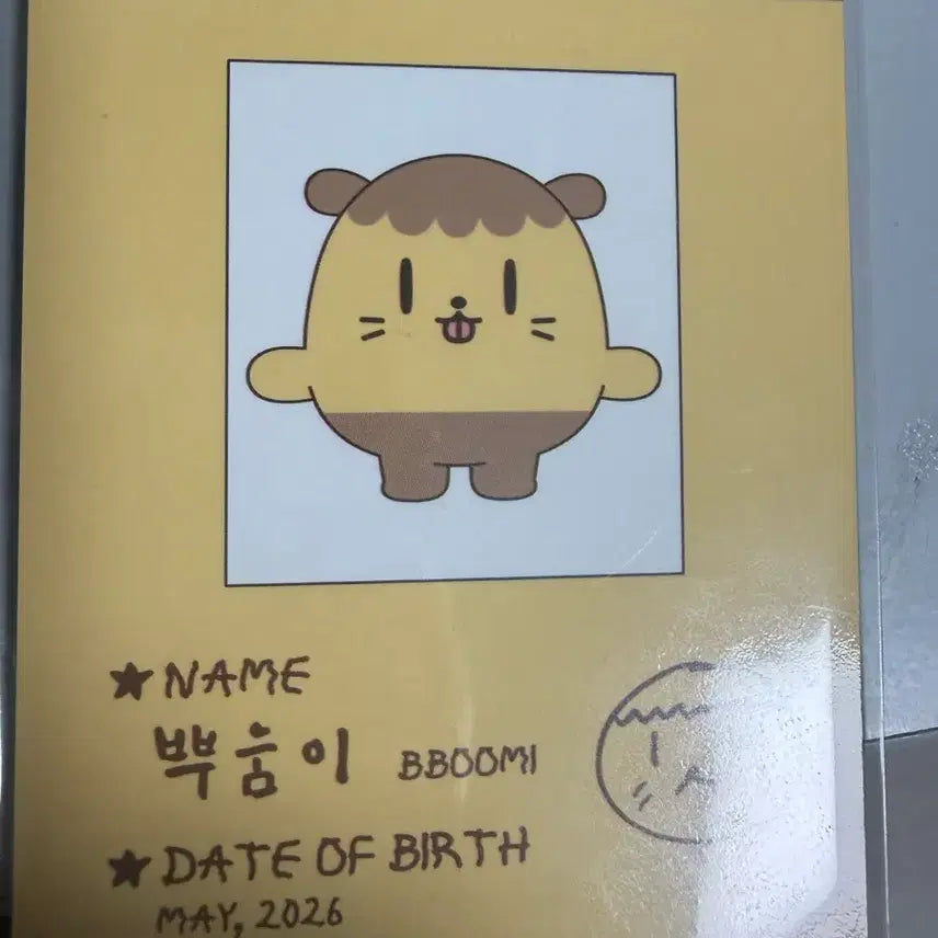 [BUNJANG] Park Ji Hoon Soshimi Ppooomi Photocard / 박지훈 소심이 팝업 뿌움이 포카