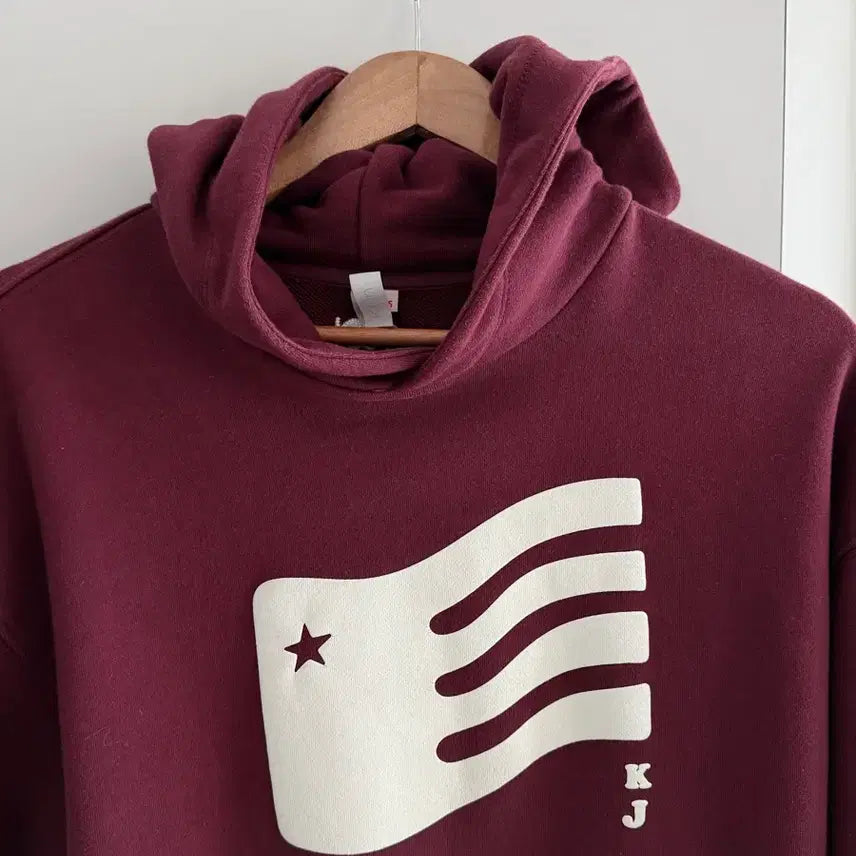 [BUNJANG] G-Standard Men Flag Hoodie / 기준 맨 플래그 후드티