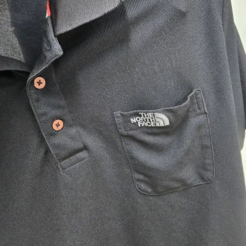 [BUNJANG] The North Face Authentic Functional Short Sleeve Pocket Polo Shirt Black XL / [100]정품 노스페이스 기능성 반팔 포켓 카라티 PK 폴로티 검정 XL