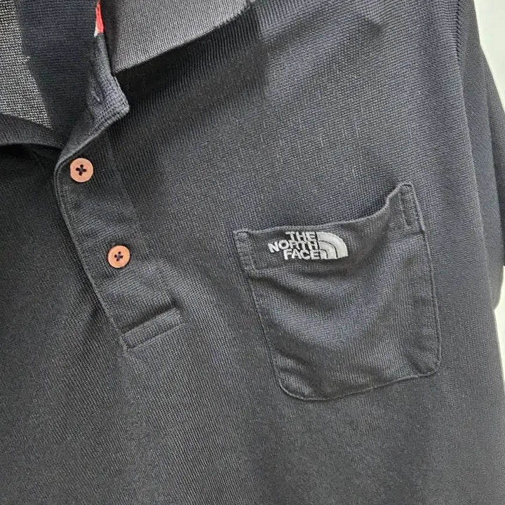 [BUNJANG] The North Face Authentic Functional Short Sleeve Pocket Polo Shirt Black XL / [100]정품 노스페이스 기능성 반팔 포켓 카라티 PK 폴로티 검정 XL
