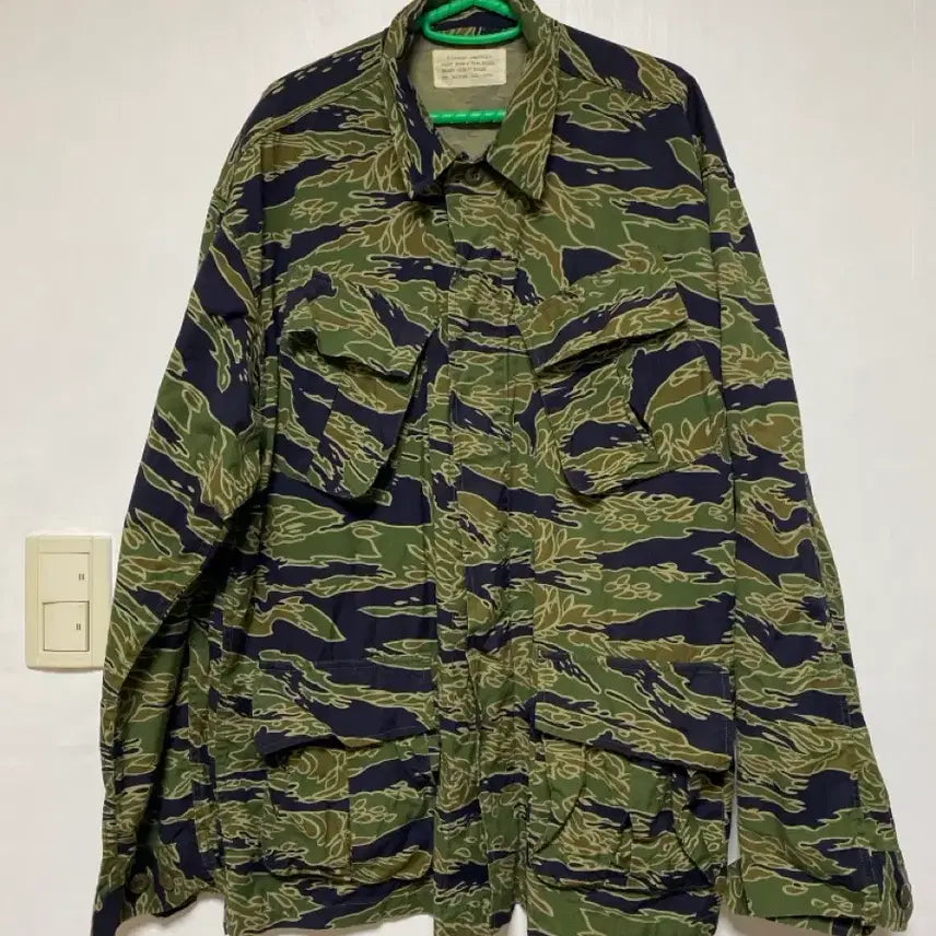 [BUNJANG] CAB CLOTHING Tiger Camo Fatigue Jacket XL / [CAB CLOTHING] 캡 클로딩 타이거 카모 퍼티그 자켓 XL(2)