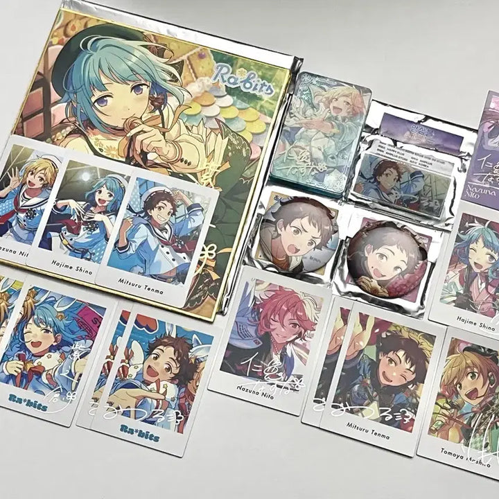 [BUNJANG] Ensemble Stars! Rabbits Card Set / 앙스타) 처분) 라빗츠 파샷츠 지류, 중스타 색지, 이베코레 세트