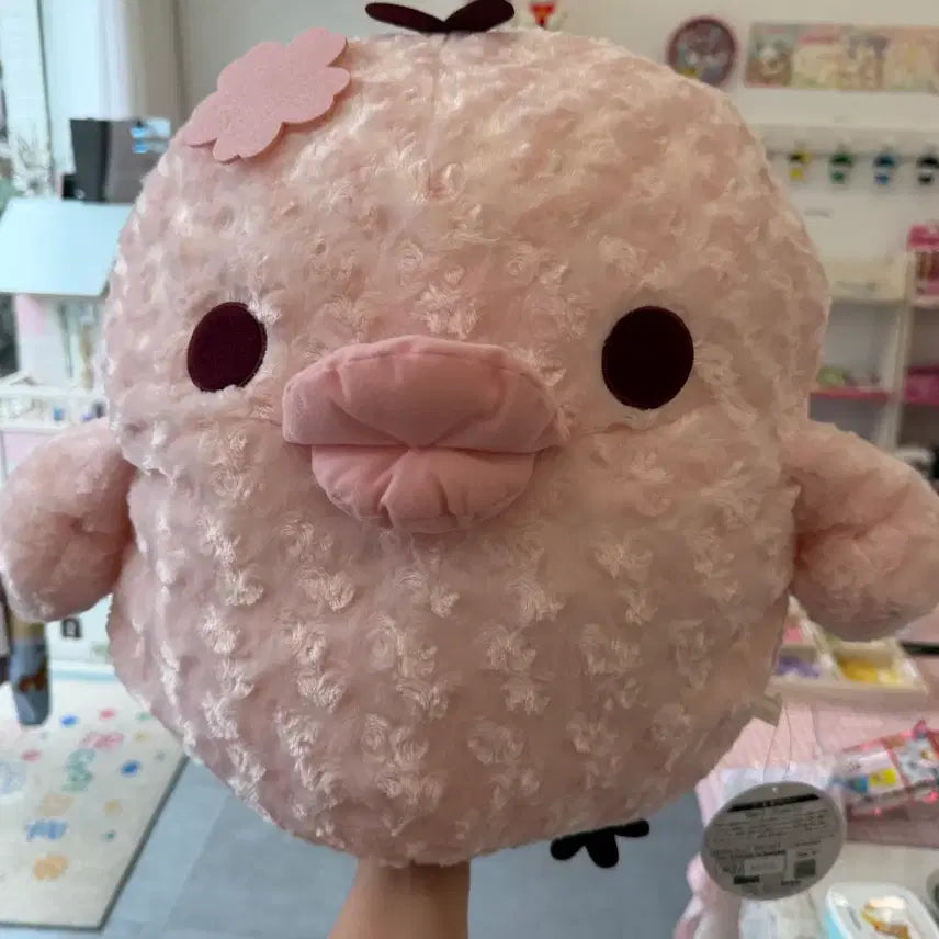 [BUNJANG] Rilakkuma Kiiroitori Cherry Blossom Pig Doll (2020) / 고전 키이로이토리 체리블라썸 돼병이 (2020)