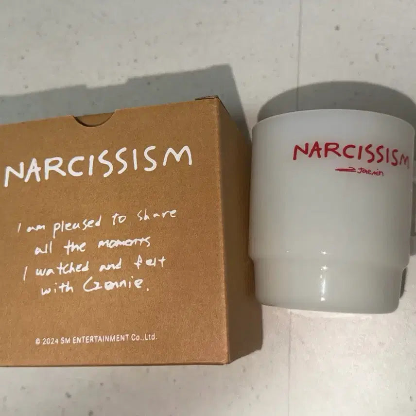 [BUNJANG] NCT Jaehyun Narcissism Cup / NCT 재민 NARCISSISM 컵