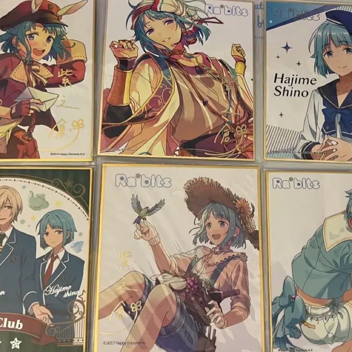 [BUNJANG] Ensemble Stars Hajime Shino Shikishi Bundle Set / 앙스타 시노 하지메 색지 일괄