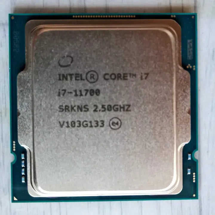 [BUNJANG] Intel Core i7-11700 Rocket Lake 11th Gen 8-Core 16-Thread 2.5GHz CPU / i7-11700(11세대,2.5GHz, 8코어,16쓰레드, 로켓레이크)