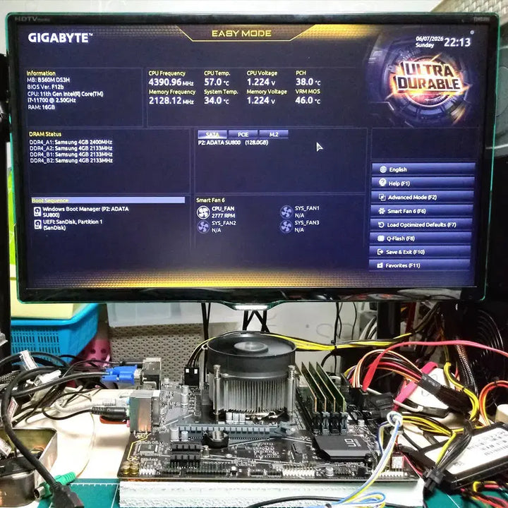 [BUNJANG] Intel Core i7-11700 Rocket Lake 11th Gen 8-Core 16-Thread 2.5GHz CPU / i7-11700(11세대,2.5GHz, 8코어,16쓰레드, 로켓레이크)