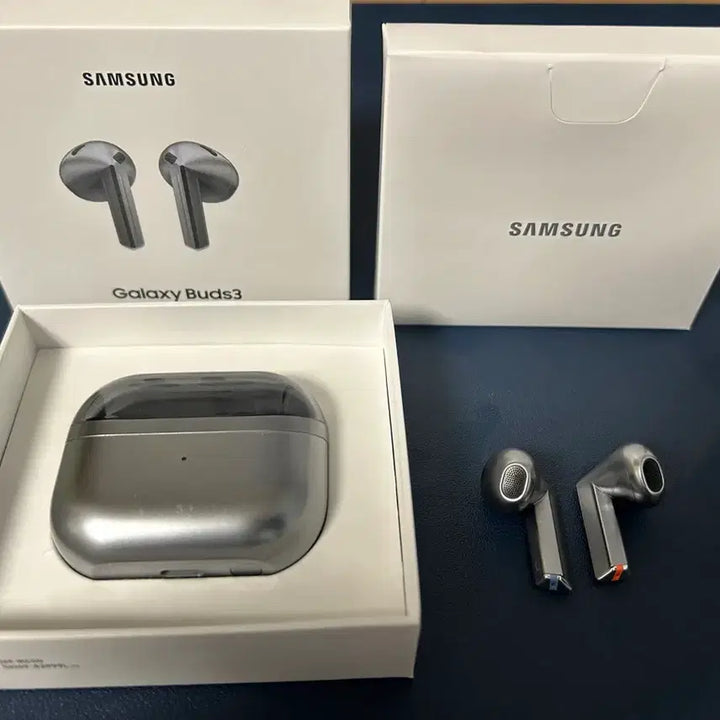 [BUNJANG] Samsung Galaxy Buds3 Wireless Earphones - Silver / 삼성 갤럭시 버즈3 실버 무선 이어폰