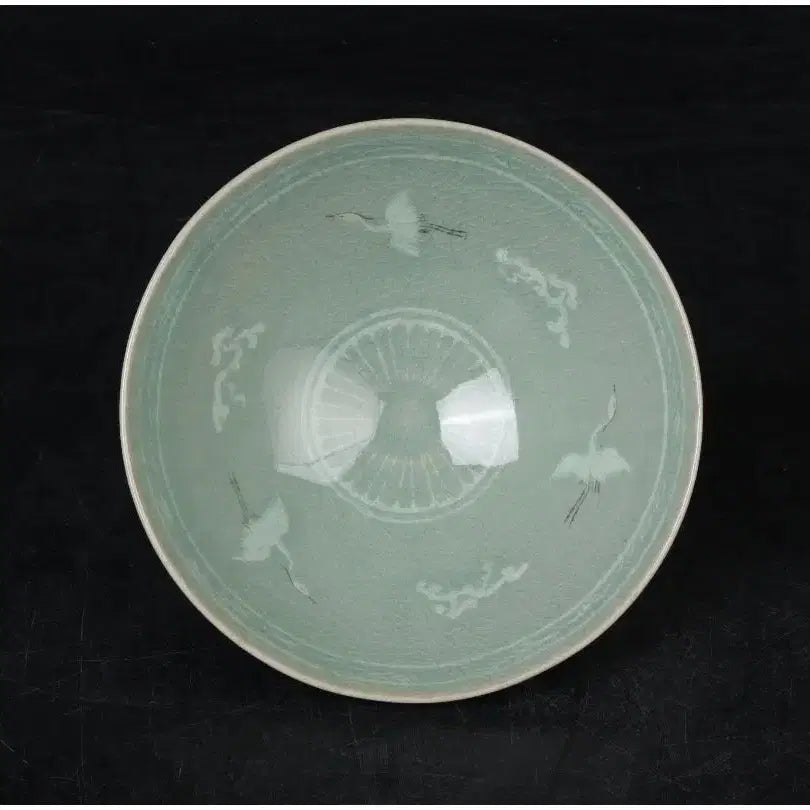 [BUNJANG] Yi Bangja Celadon Tea Bowl with Box / 고려청자 이방자 다완 (박스포함)