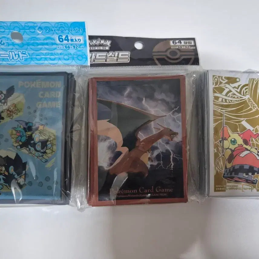 [BUNJANG] Pokemon Card Game Card Shield Sleeves (2 Sealed) / 포켓몬 카드 게임 카드실드(슬리브)