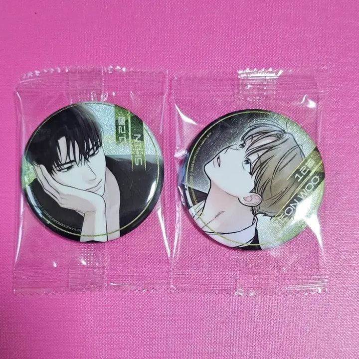 [BUNJANG] Jaemii Shop Merchien Theme Can Badge December Set / 재미이샵 메르헨 테마 캔뱃지 12월 세트 양도