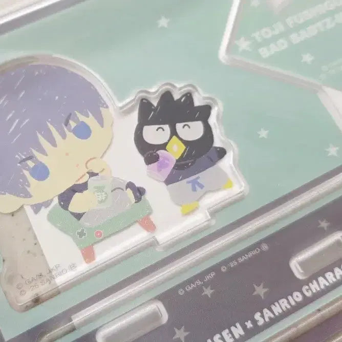 [BUNJANG] Jujutsu Kaisen x Sanrio Collaboration Acrylic Standee Toji Fushiguro x Badtz Maru / 주술회전 산리오 콜라보 아크릴 스탠드 토우지 x 배드바츠마루