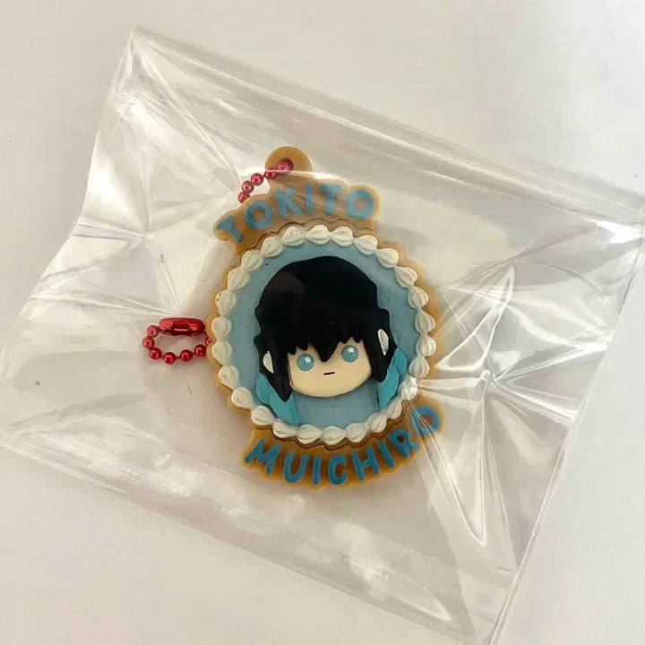 [BUNJANG] Demon Slayer: Kimetsu no Yaiba - Muichiro Tokito Petit Chara Land Gacha Keyring / (귀멸의 칼날)무이치로 푸치 브레이크 가챠 키링
