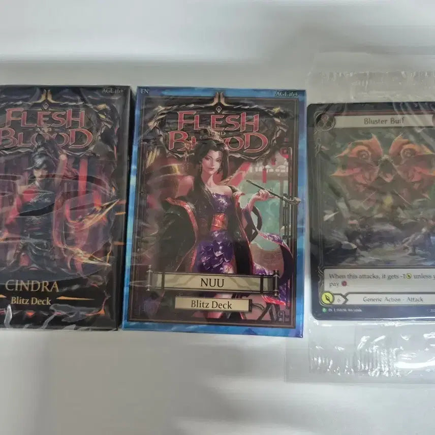 [BUNJANG] Flesh and Blood TCG (3-Item Bundle Set) / 플레쉬 앤 블러드 tcg (3종일괄)