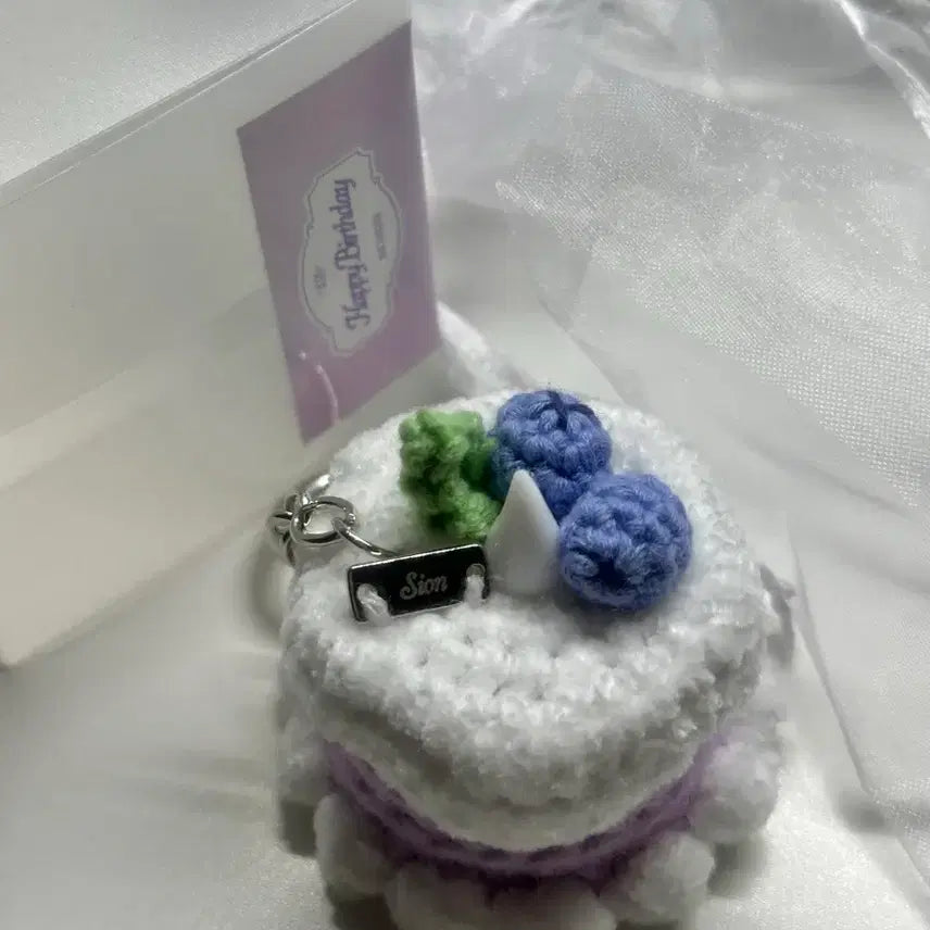 [BUNJANG] NCT WISH Sion Birthday MD Cake Keyring (Excluding Photocard) / 엔시티위시 시온 생일 MD 케이크 키링