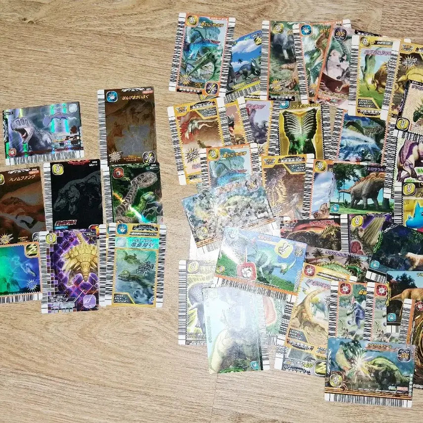 [BUNJANG] Dinosaur King Card Rare Set Bundle / 공룡카드 공룡킹 카드 일괄 레어 포함 세트
