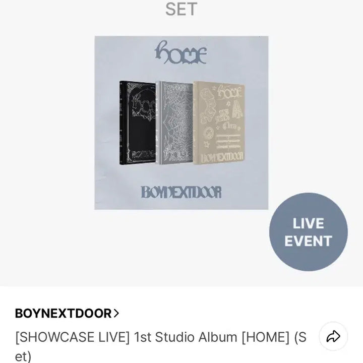 [BUNJANG] BOYNEXTDOOR Showcase Live Album &