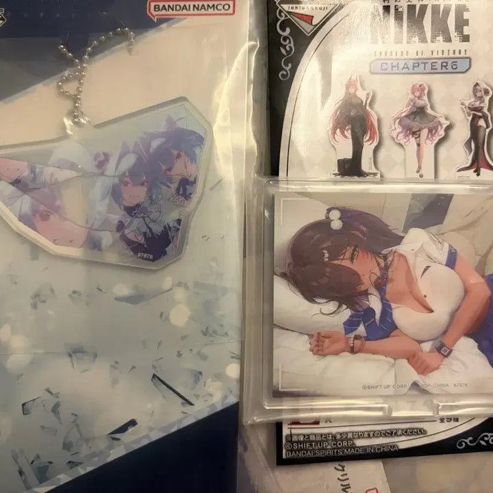 [BUNJANG] Goddess of Victory: Nikke Acrylic Stand &amp; Mirror Charm Bundle / nikke 승리의 여신 니케 아크릴 스탠드 챕터 6 굿즈 일괄