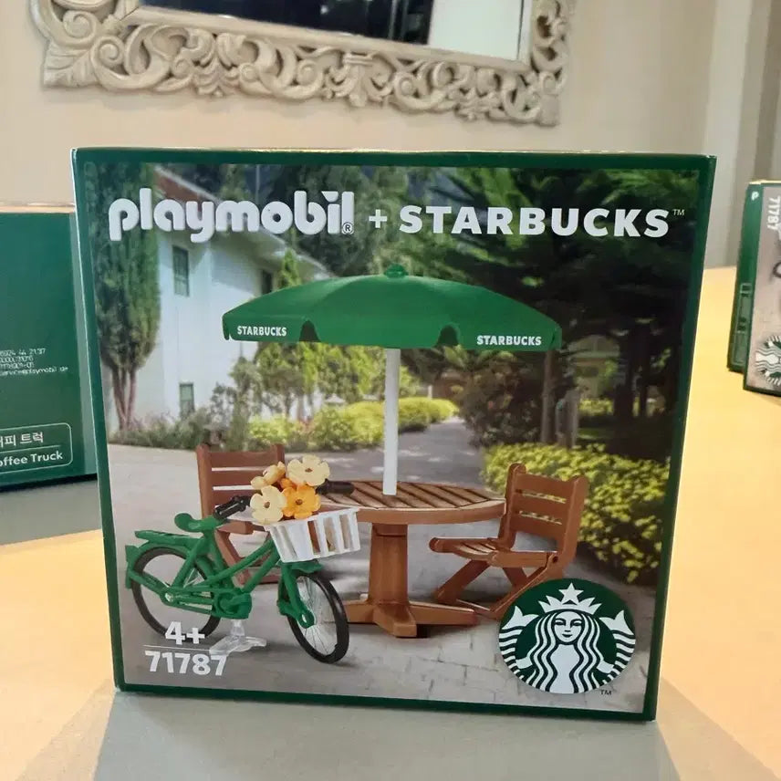 [BUNJANG] Playmobil Starbucks Furniture Set / 플레이모빌 스타벅스 퍼니처세트