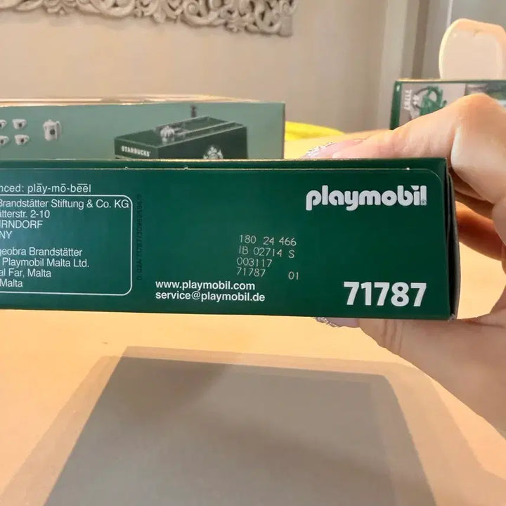 [BUNJANG] Playmobil Starbucks Furniture Set / 플레이모빌 스타벅스 퍼니처세트