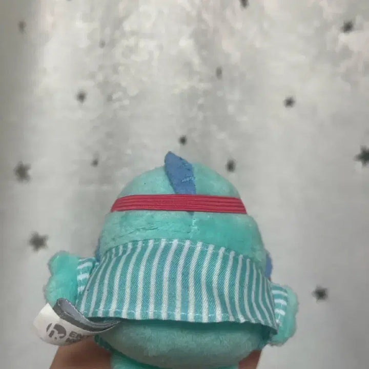 [BUNJANG] Sanrio Hangyodon Sleepwear Pajamas Mask Plush Keychain / 산리오 한교동 꿀잠 수면잠옷 안대 인형 키링