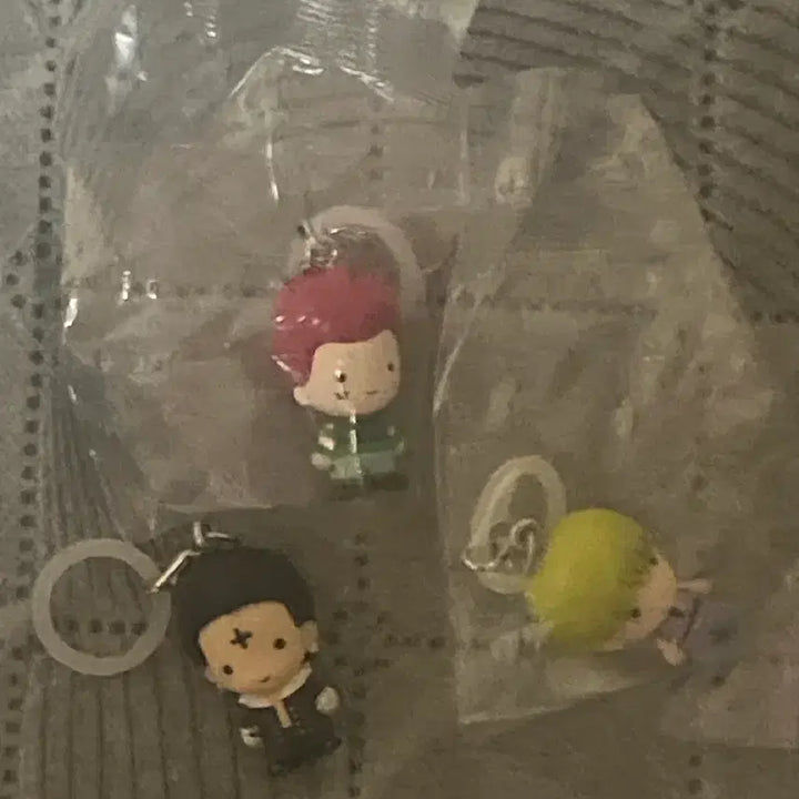 [BUNJANG] Hunter x Hunter Shalnark, Chrollo, Hisoka Mercenary Keyring Set / 헌터헌터 헌헌 샤르나크,클로로,히소카 메지루시 판매 양도 팝니다 애니