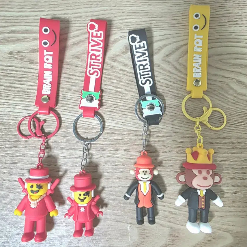 [SOLD OUT] (일괄)로블록스 브레인롯 새미 잔델 키링
