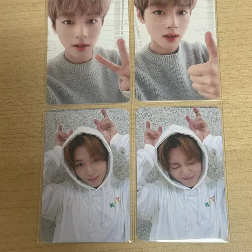 [BUNJANG] Park Jihoon Bundle Set Photocard Set / 박지훈 포카 4장 일괄 박지훈 미공포 박지훈 포토카드