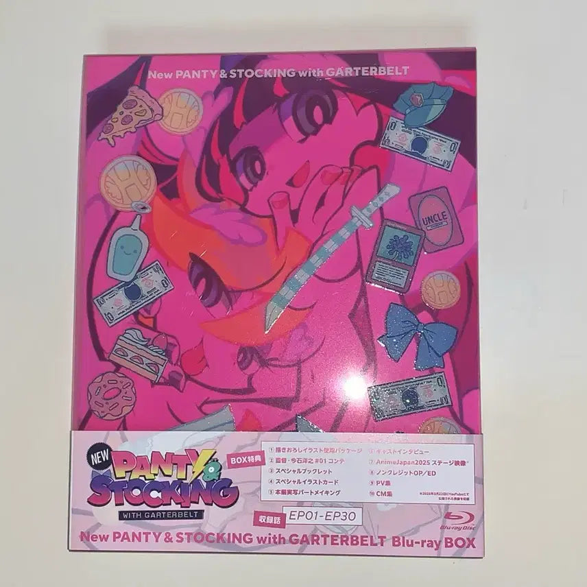 [BUNJANG] New Pants (Season 2) Blu-ray DVD: Panty &amp; Stocking with Garterbelt / 뉴팬스가(2기) 블루레이 dvd 팬티&amp;스타킹with가터벨트