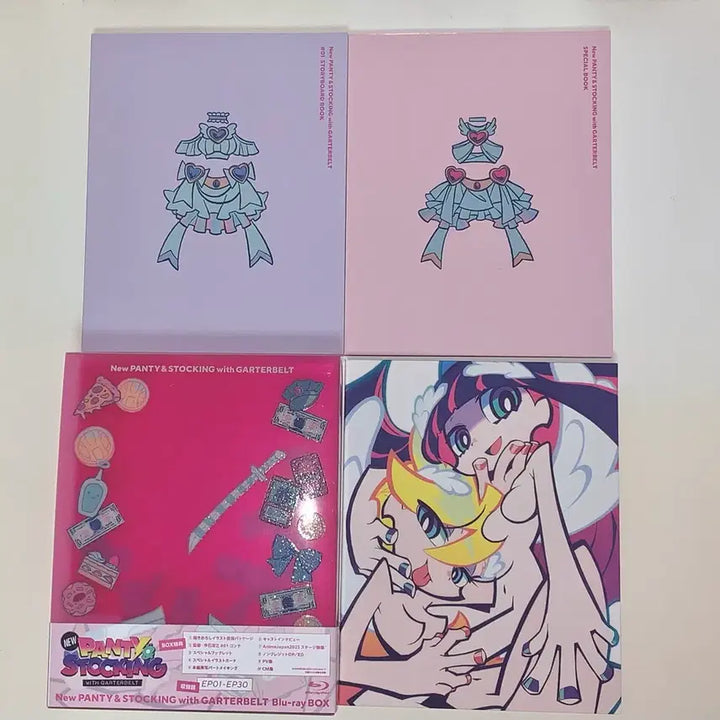 [BUNJANG] New Pants (Season 2) Blu-ray DVD: Panty &amp; Stocking with Garterbelt / 뉴팬스가(2기) 블루레이 dvd 팬티&amp;스타킹with가터벨트