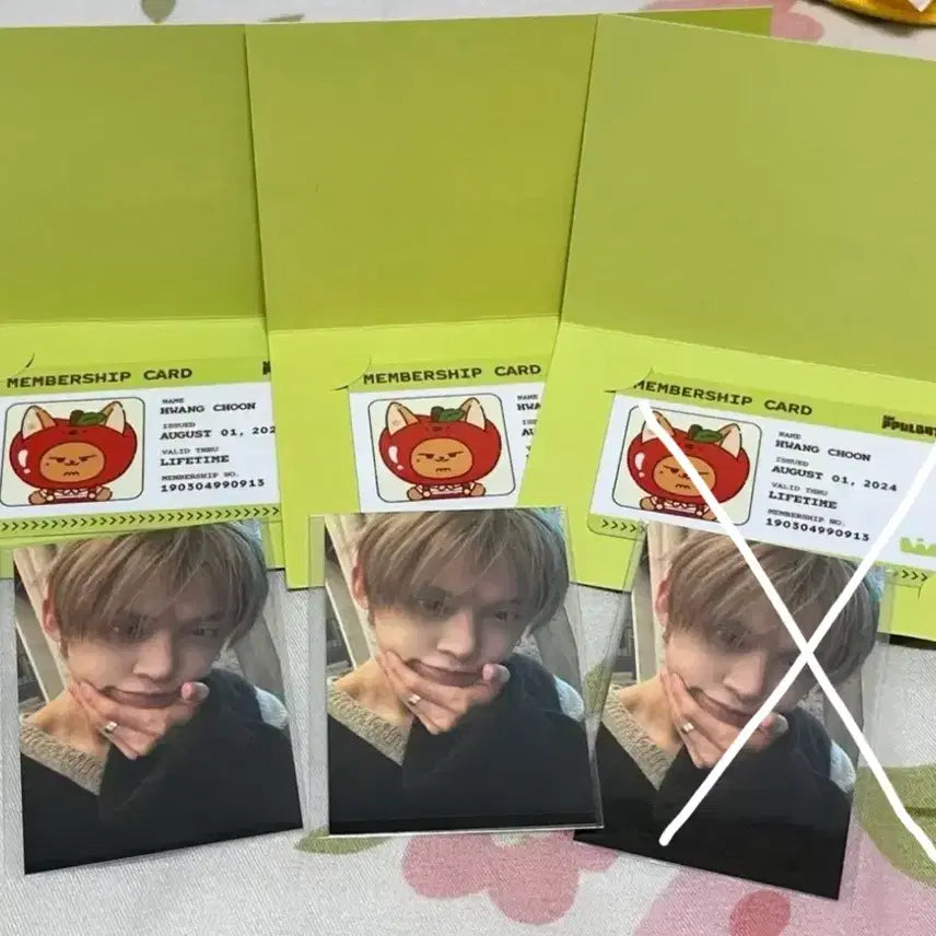 [BUNJANG] TXT Yeonjun Lucky Draw Photocard Set (Unsealed) / (2세트남음) 애뿔바투 미개봉 연준 특전 세트
