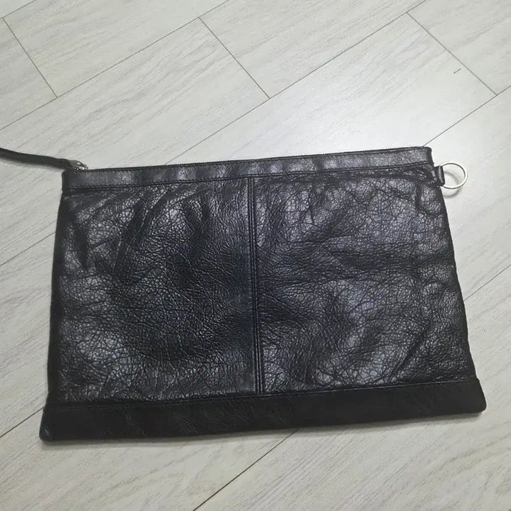 [BUNJANG] Balenciaga Clip Clutch Large Black Leather / 발렌시아가 클립클러치 라지사이즈