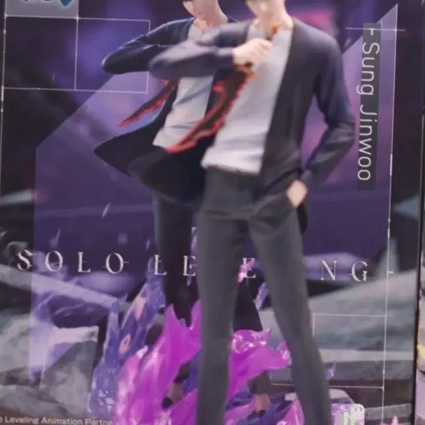[BUNJANG] Solo Leveling Sung Jin-Woo &amp; Cha Hae-In Figure Set (Sealed) / [미개봉]나혼자만레벨업(나혼렙) 성진우, 차해인 피규어세트