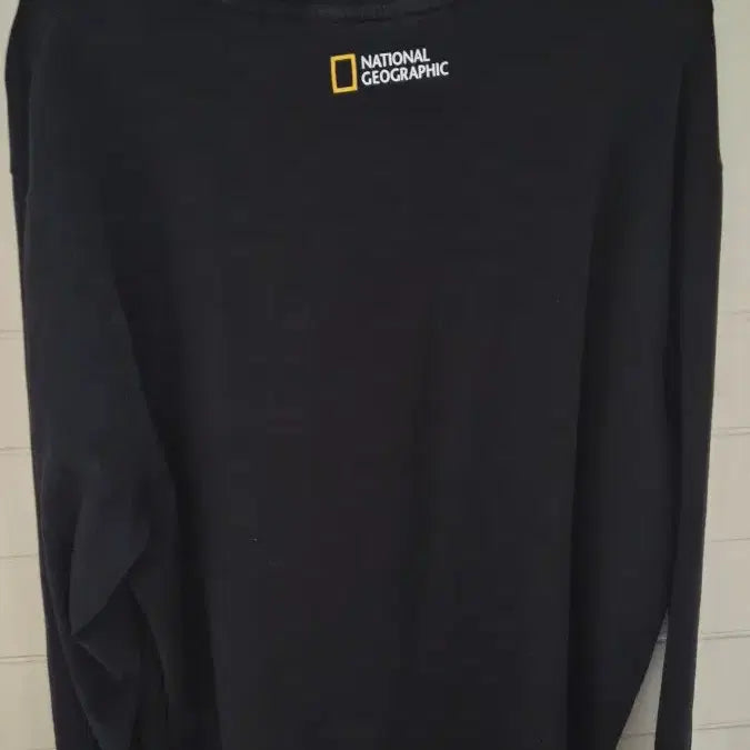 [BUNJANG] National Geographic Black Long Sleeve T-Shirt / 내셔널지오그래픽