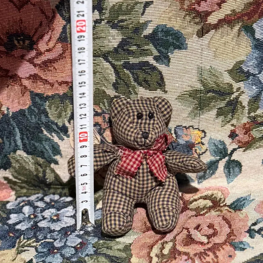 [BUNJANG] Boyds Bear Plaid Teddy Bear / 보이즈베어 체크 곰인형