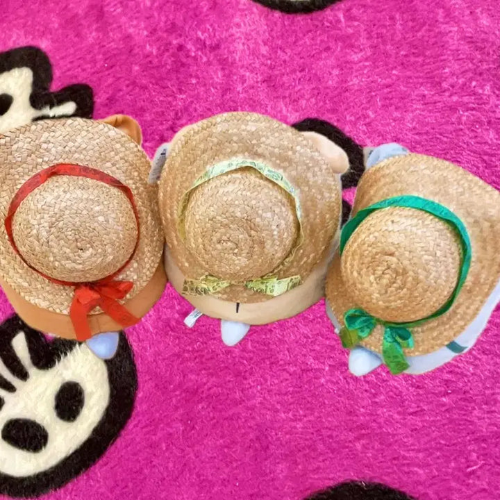 [BUNJANG] Hamster Club Big Size Summer Series Set of 3 Large Dolls / [빅사이즈]여름 3종 햄스터클럽 대형 인형