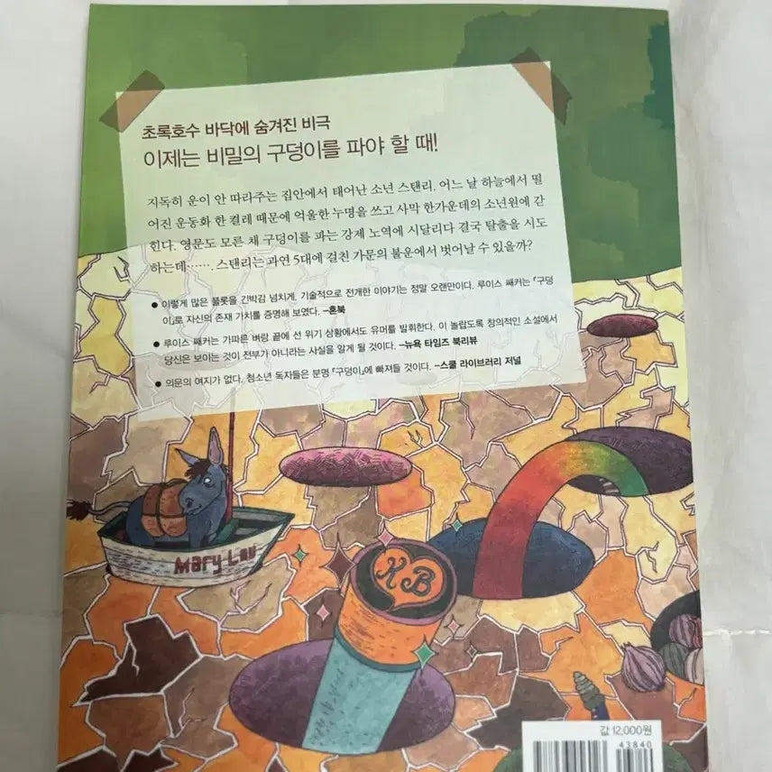 [BUNJANG] HOLES Louis Sachar Young Adult Novel / 구덩이 (새상품)