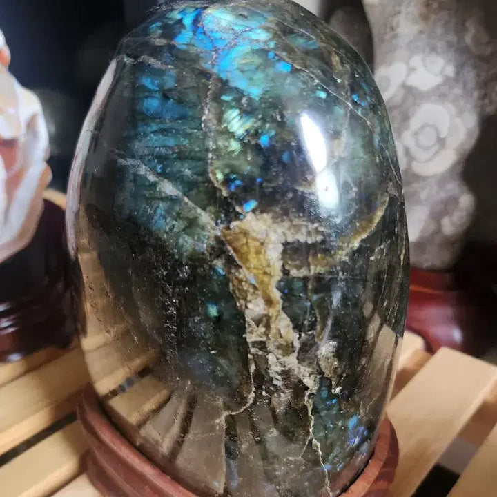 [BUNJANG] Large Labradorite Rough Stone / 대형 래브라도라이트(조회장석) 원석 광물 수석