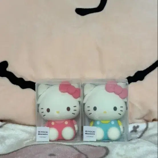 [SOLD OUT] 3D 포치 헬로키티 파우치 핑크/블루