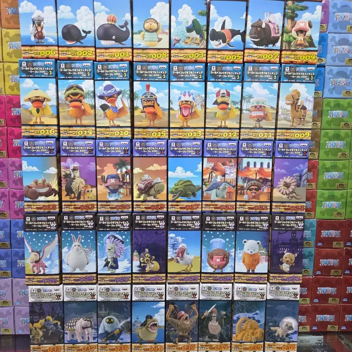 [BUNJANG] One Piece World Collectable Figure ZOO Series Full Set (Vol 1-5) / [월콜 WCF] 원피스 월콜 ZOO 시리즈 1-5탄 풀 셋트 판매
